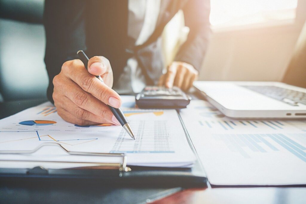 A man working on IRS Fresh Start documents
